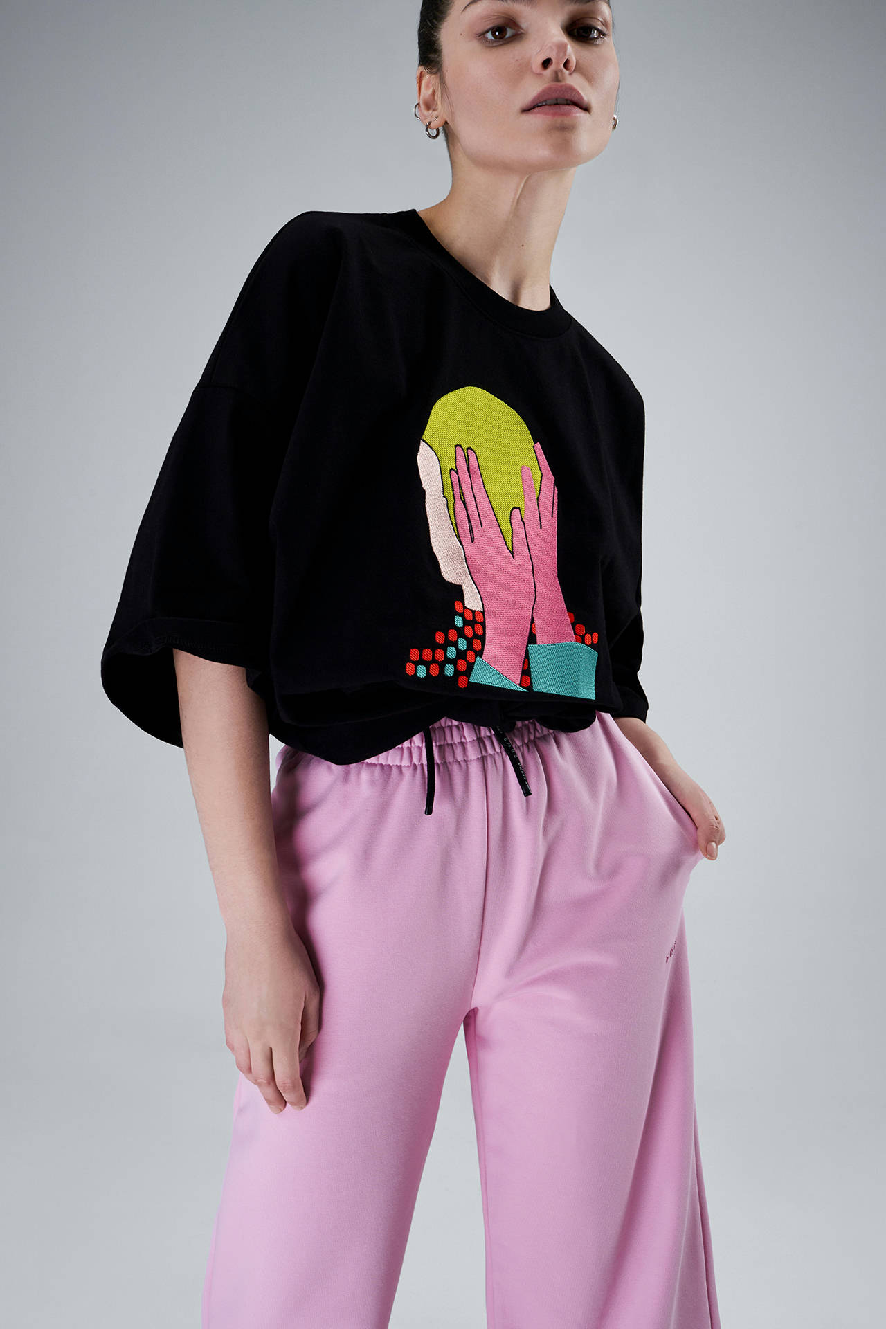 Футболка oversize superior Касание
