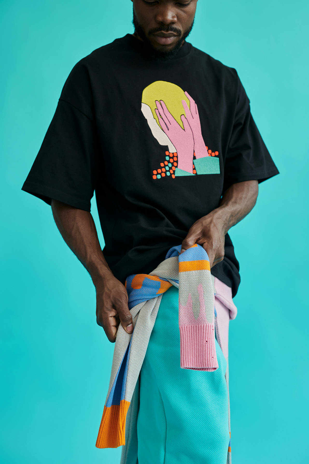 Футболка oversize superior Касание