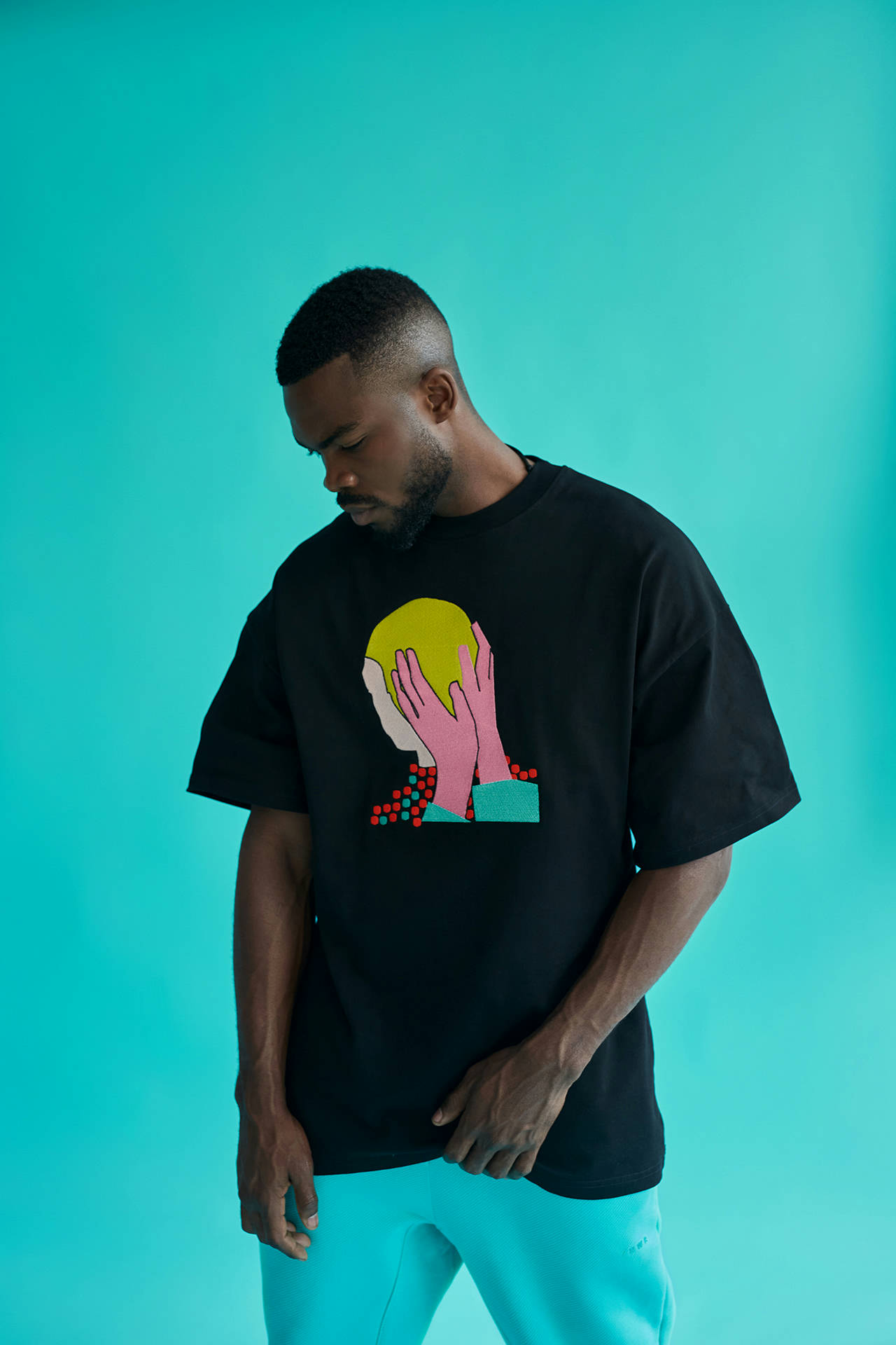 Футболка oversize superior Касание