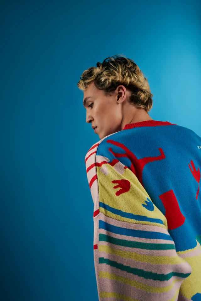 Свитер Дедушкин Мандариновый джаз | ZNWR