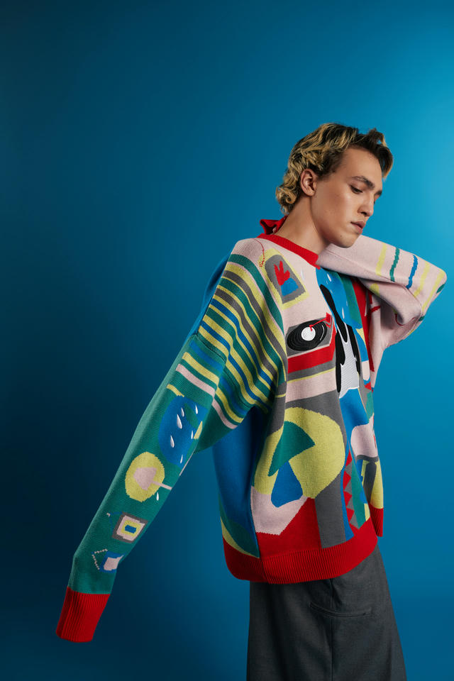 Свитер Дедушкин Мандариновый джаз | ZNWR