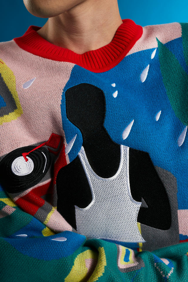 Свитер Дедушкин Мандариновый джаз | ZNWR