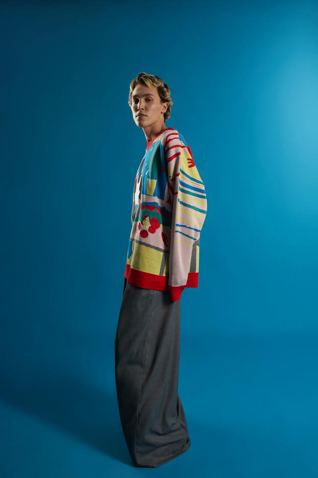 Свитер Дедушкин Мандариновый джаз | ZNWR