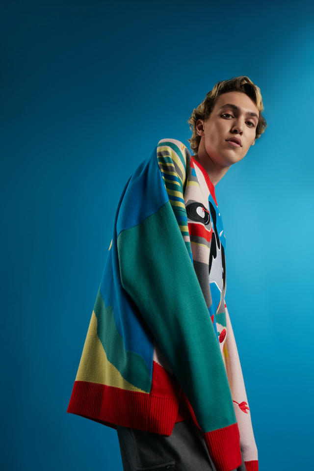 Свитер Дедушкин Мандариновый джаз | ZNWR