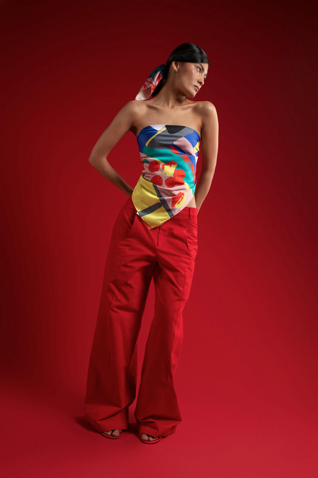 Платок Мандариновый джаз big | ZNWR