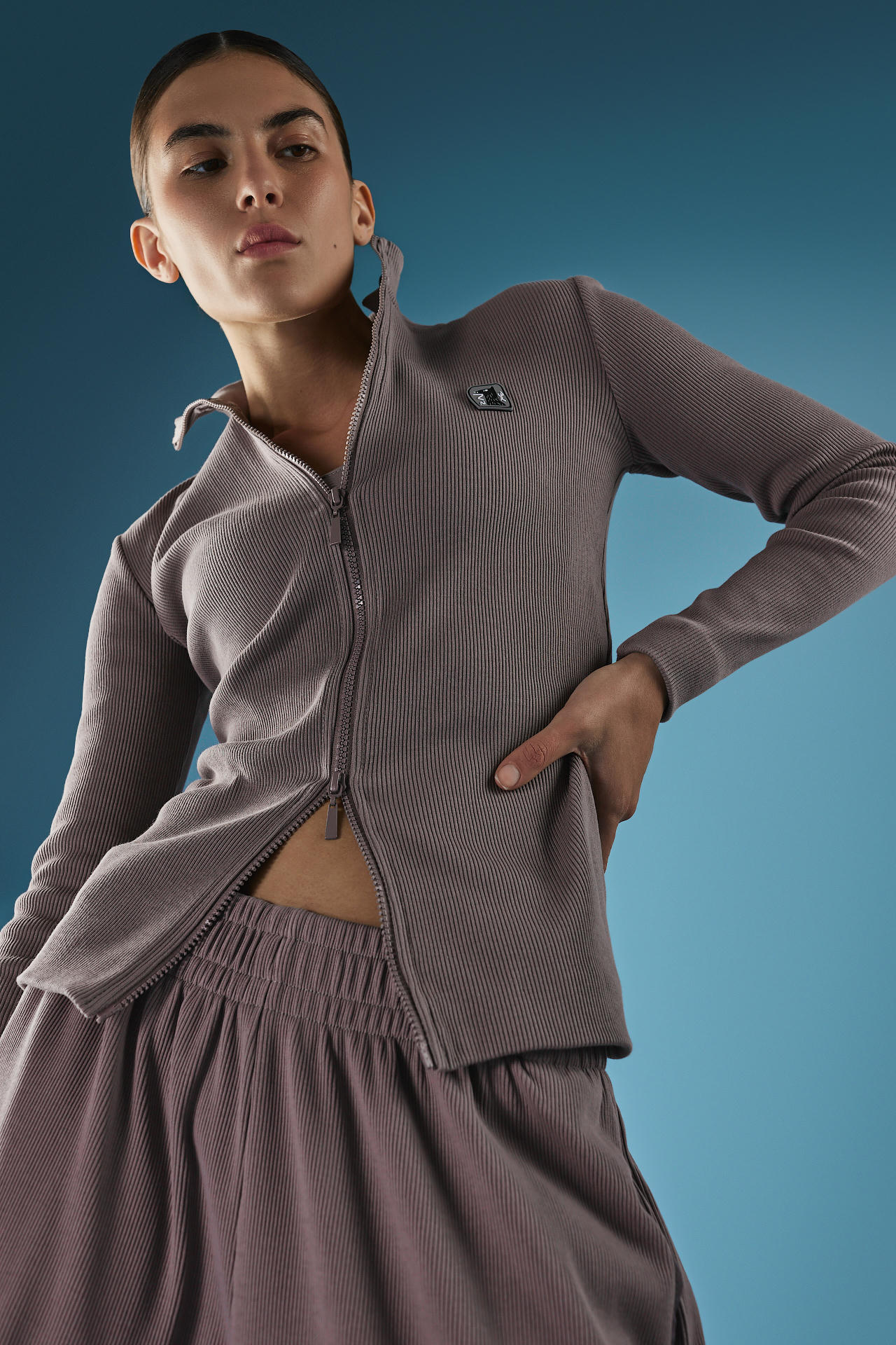 Свитшот Doggy slim zip