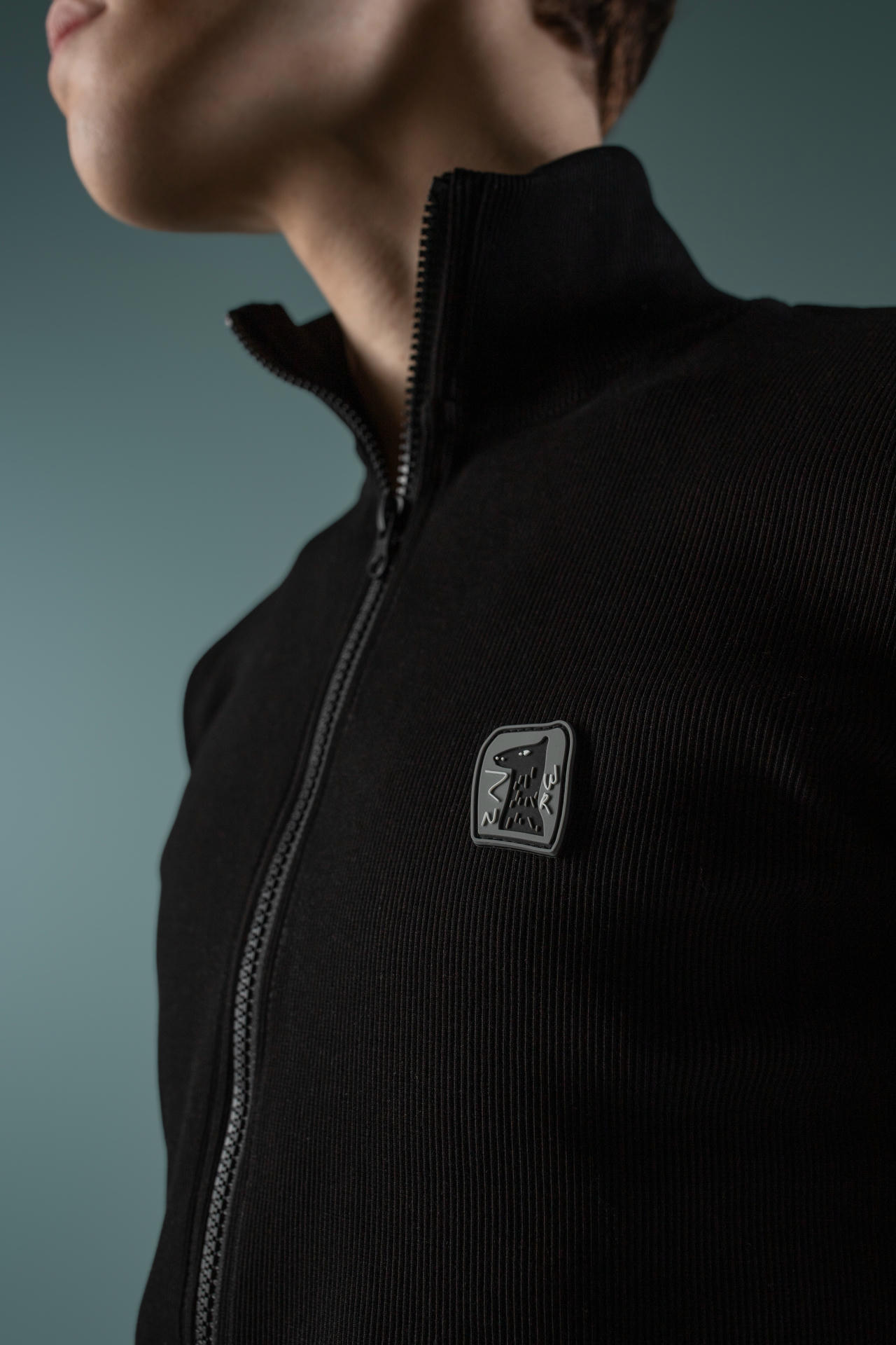 Свитшот Doggy slim zip