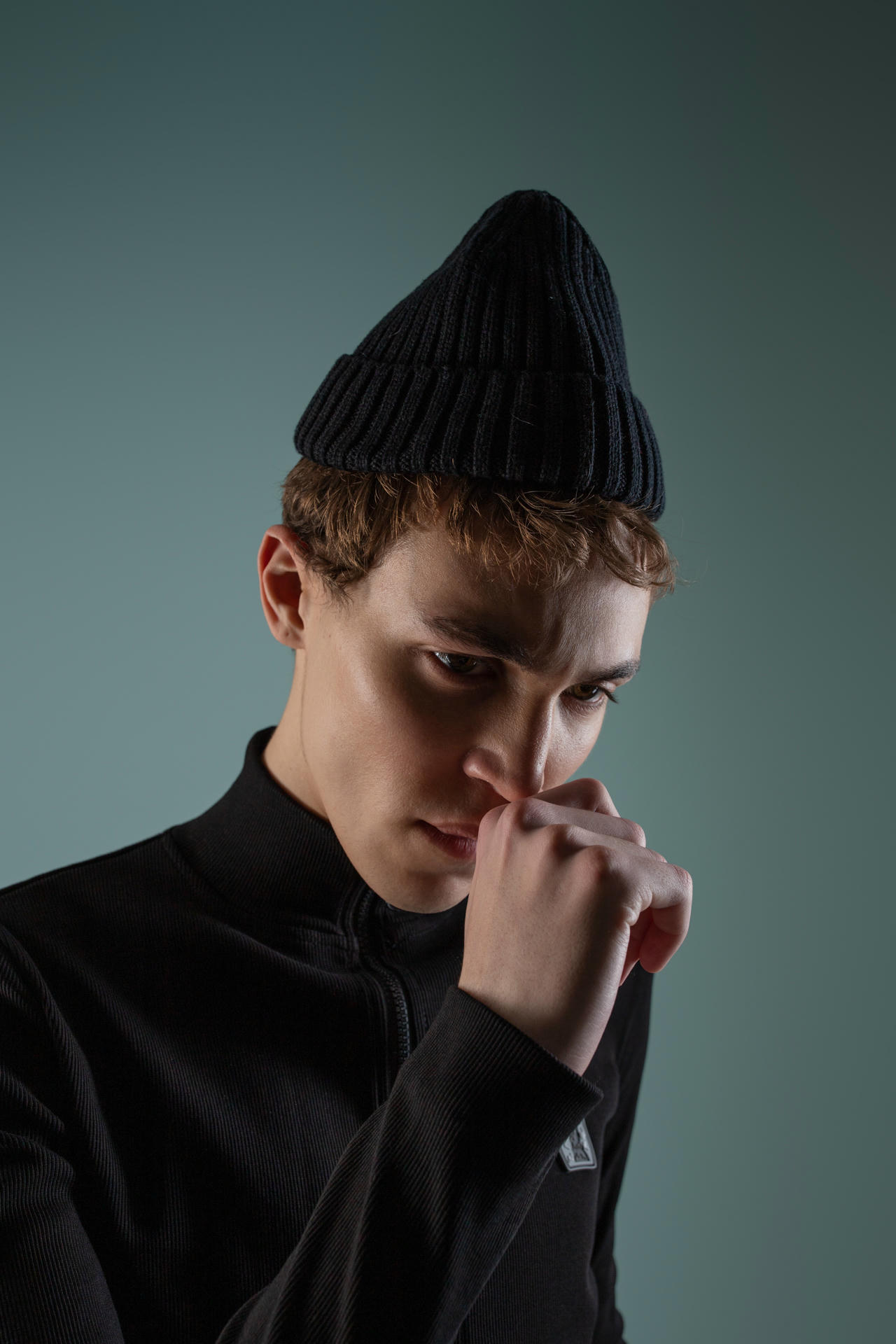 Свитшот Doggy slim zip