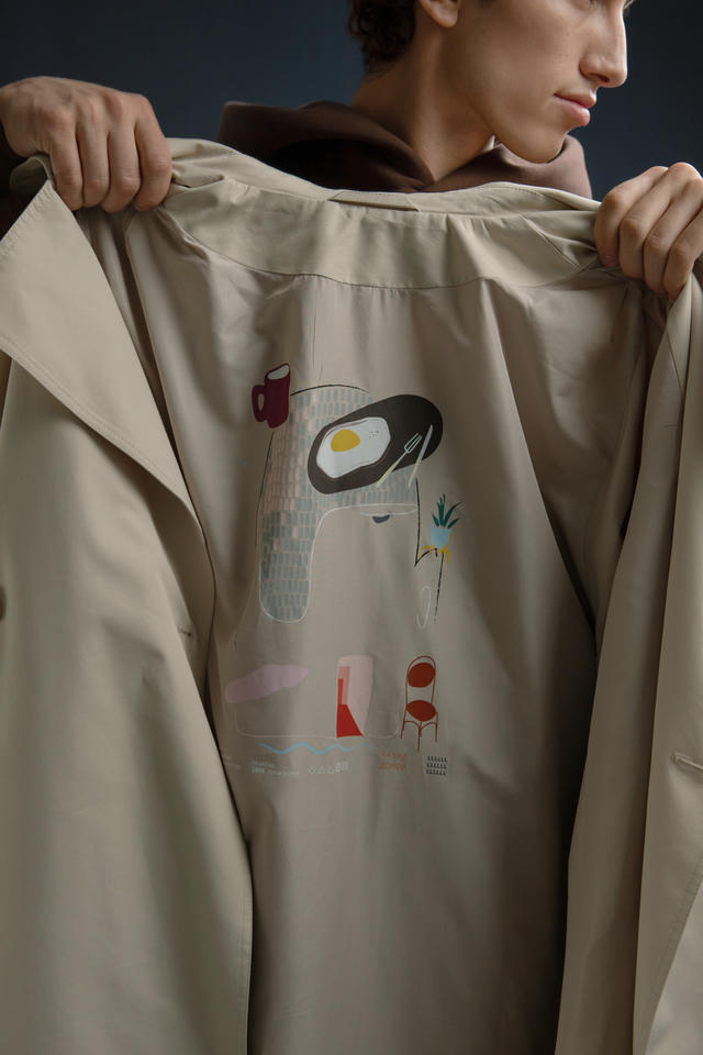 Плащ Назад домой | ZNWR