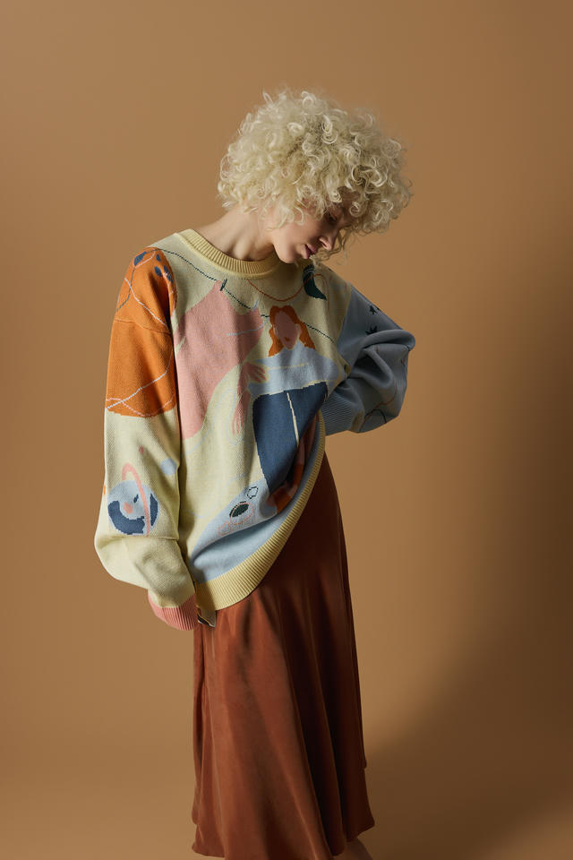 Свитер Вселенское одиночество | ZNWR