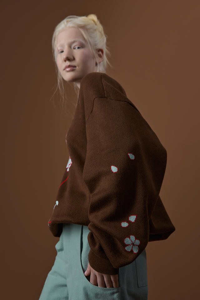 Свитер Гортензия и гвоздь | ZNWR