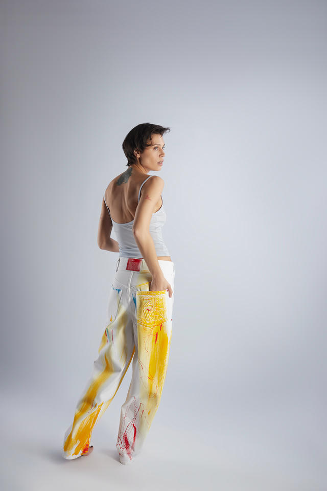 Джинсы Jackson Pollock | ZNWR