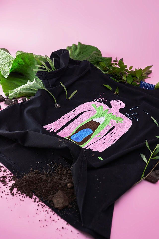 Футболка Листья внутри | ZNWR