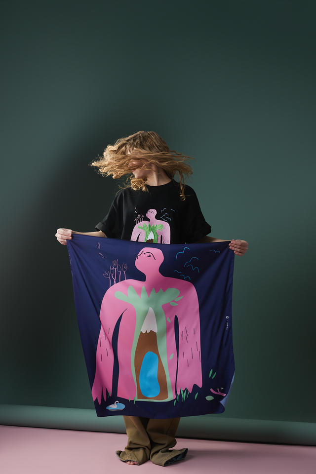 Футболка Листья внутри | ZNWR