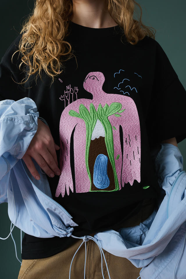 Футболка Листья внутри | ZNWR