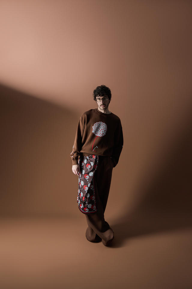 Свитер Гортензия и гвоздь | ZNWR