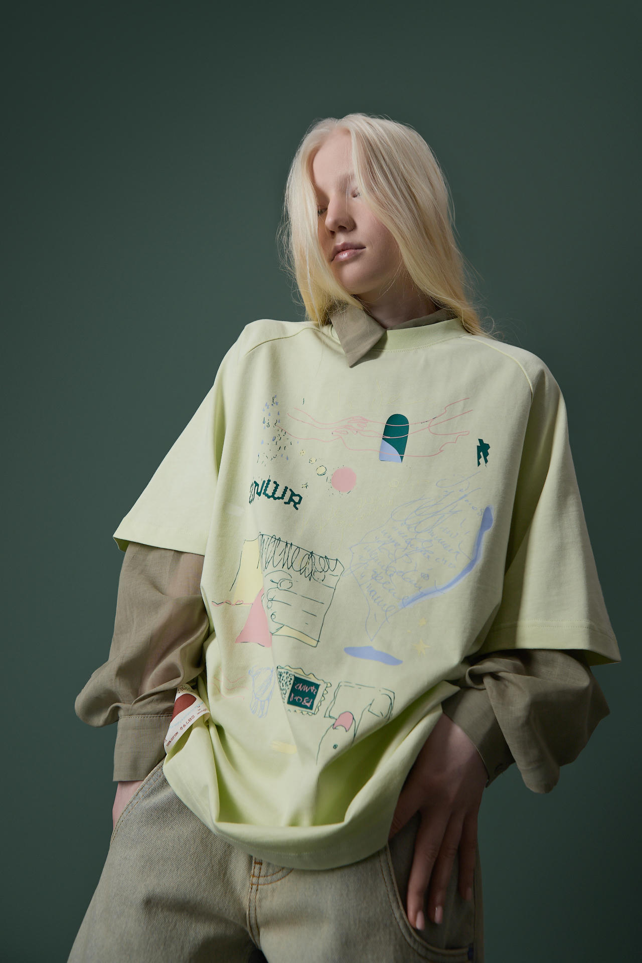 Футболка Рисунки на конверте