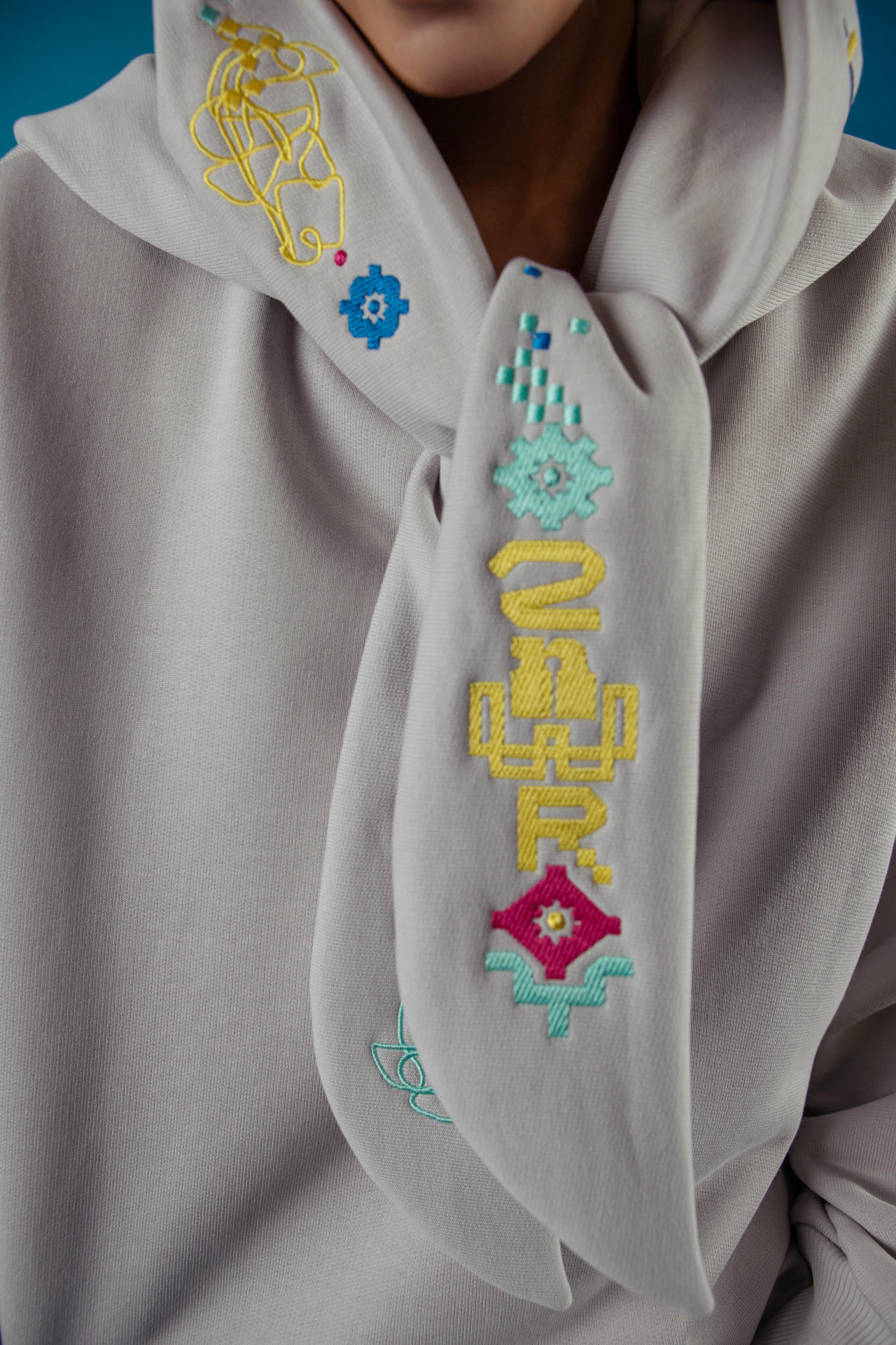 Платье-худи Косынка