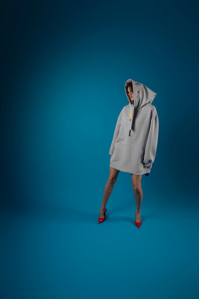 Платье-худи Косынка | ZNWR