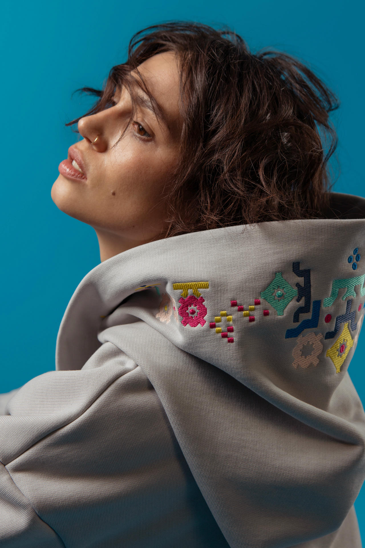 Платье-худи Косынка