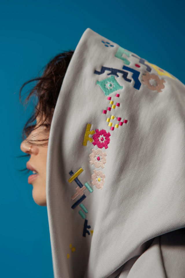 Платье-худи Косынка | ZNWR