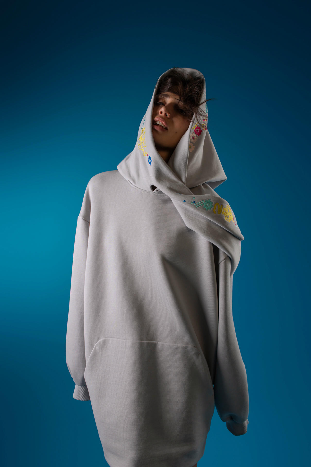 Платье-худи Косынка