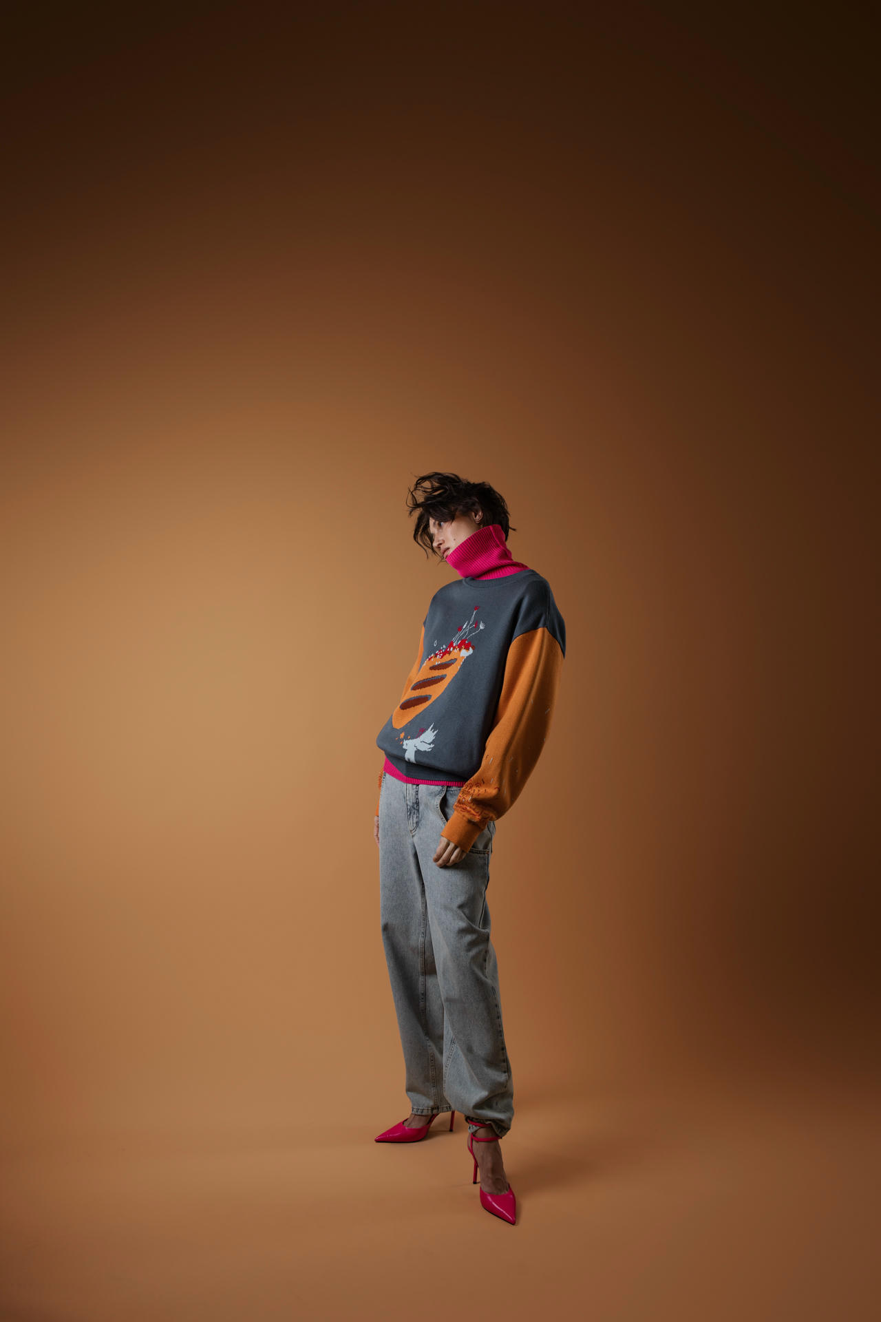 Свитер Батон зацвел