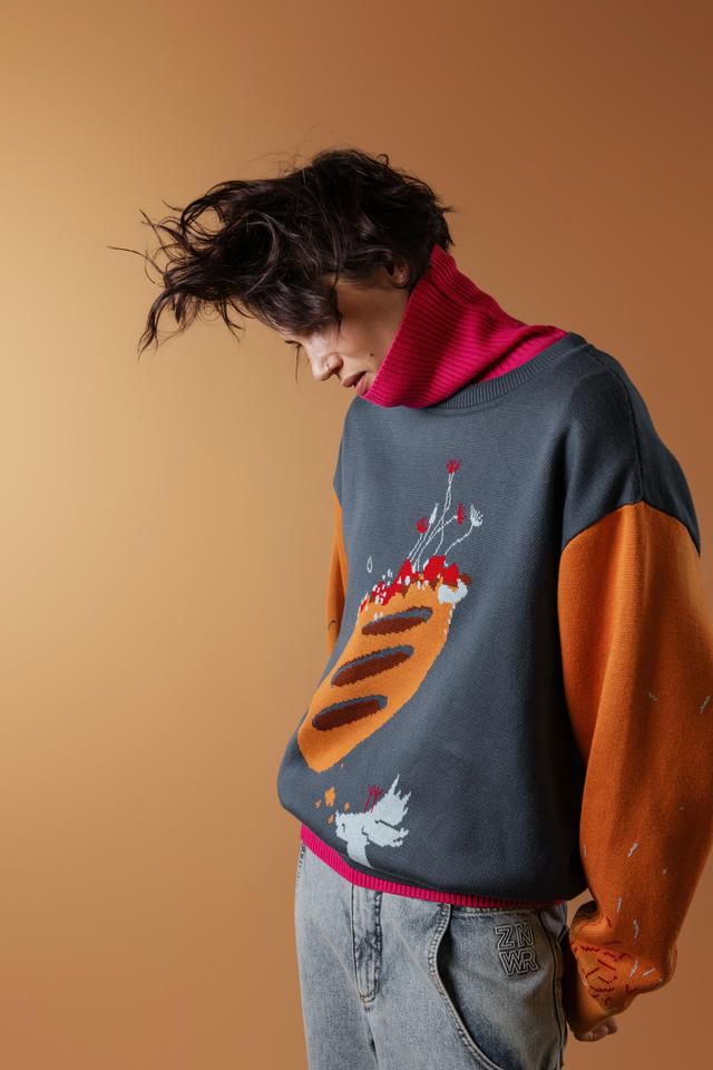 Свитер Батон зацвел | ZNWR