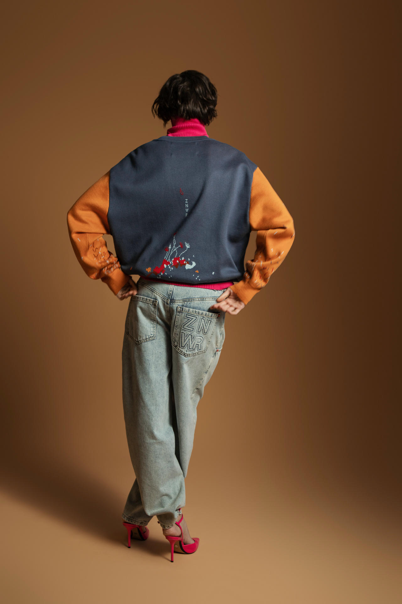 Свитер Батон зацвел