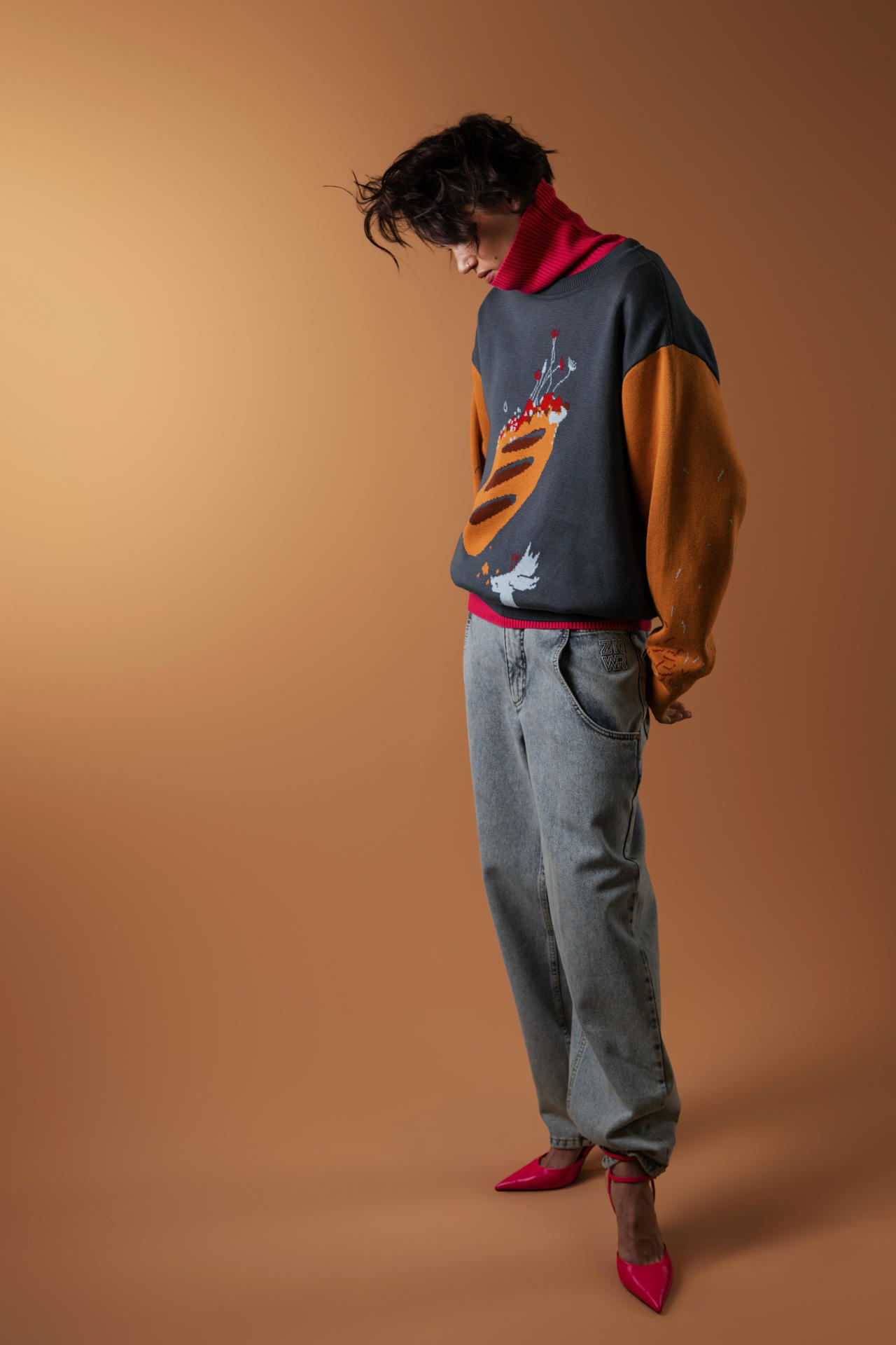 Свитер Батон зацвел