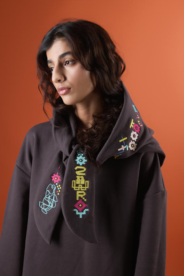 Платье-худи Косынка | ZNWR