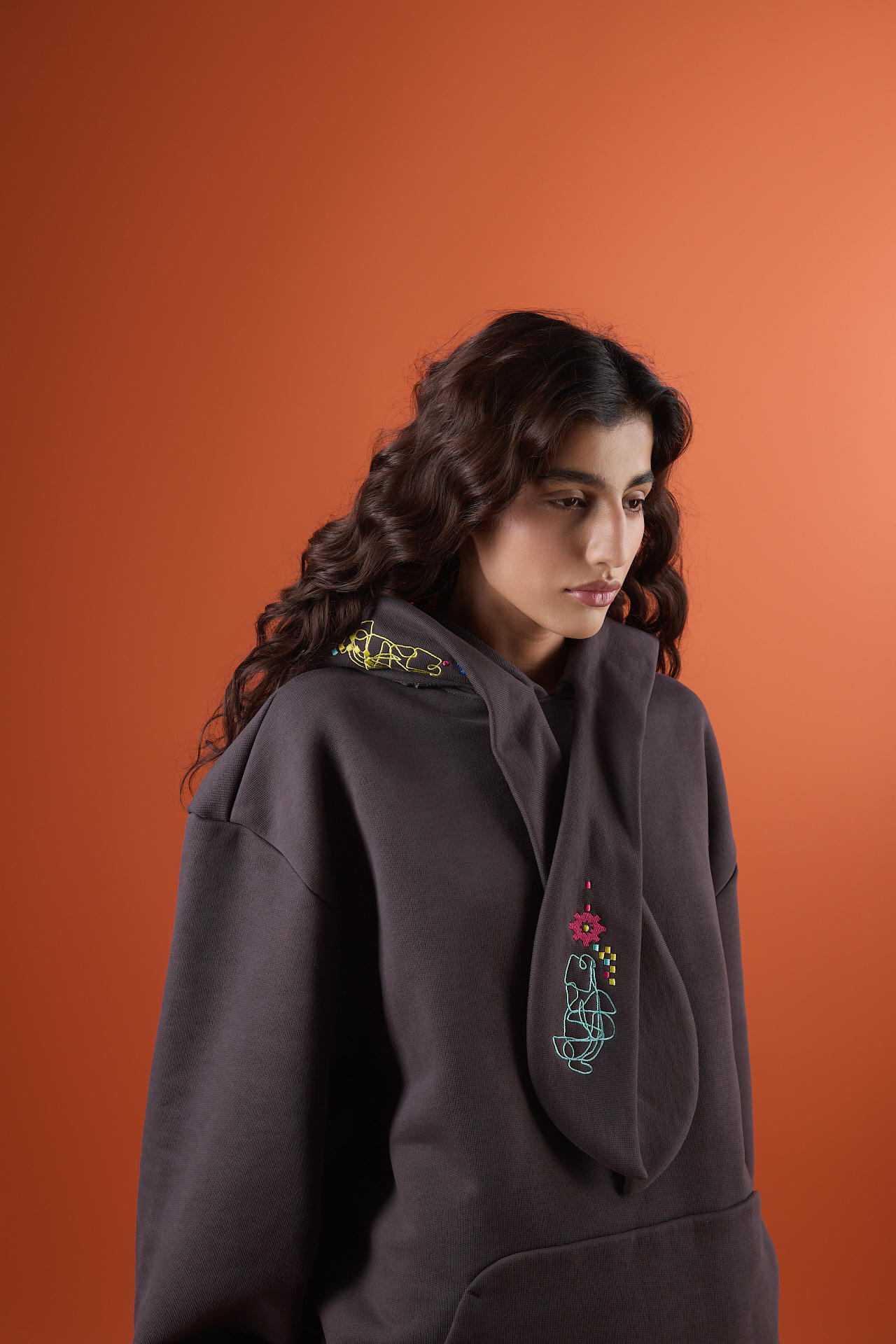 Платье-худи Косынка