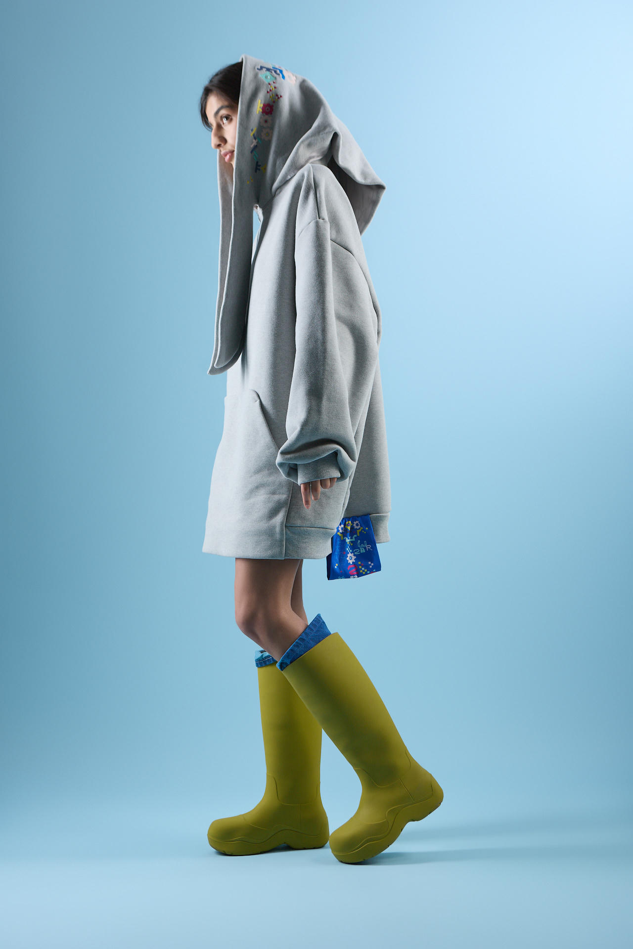 Платье-худи Косынка